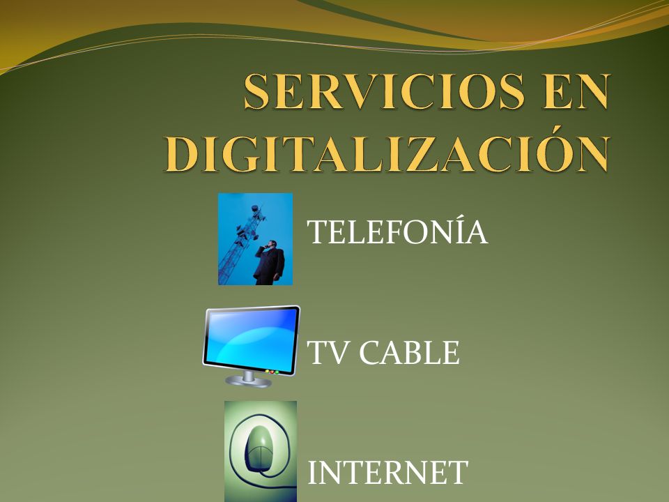 TELEFONÍA TV CABLE INTERNET