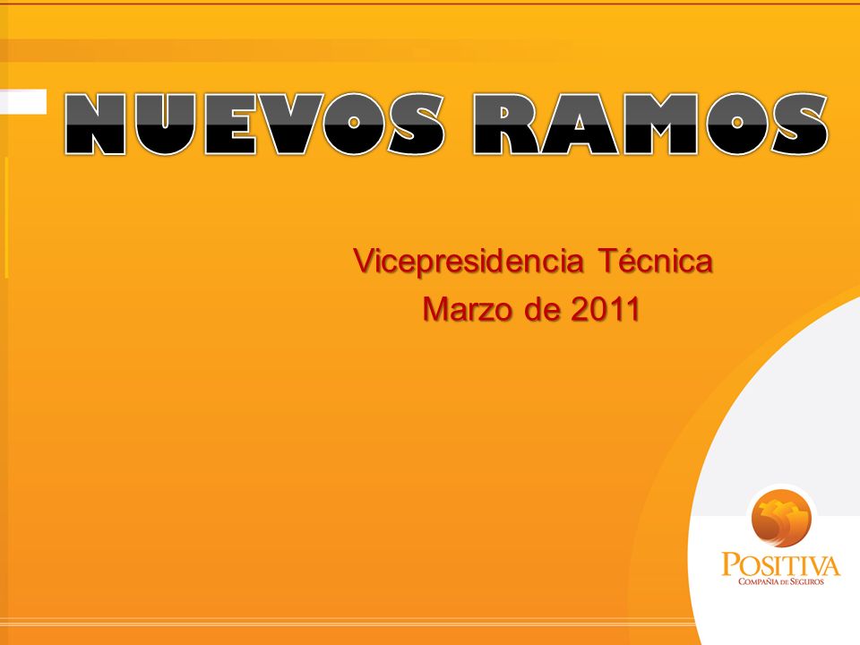 Vicepresidencia Técnica Marzo de 2011