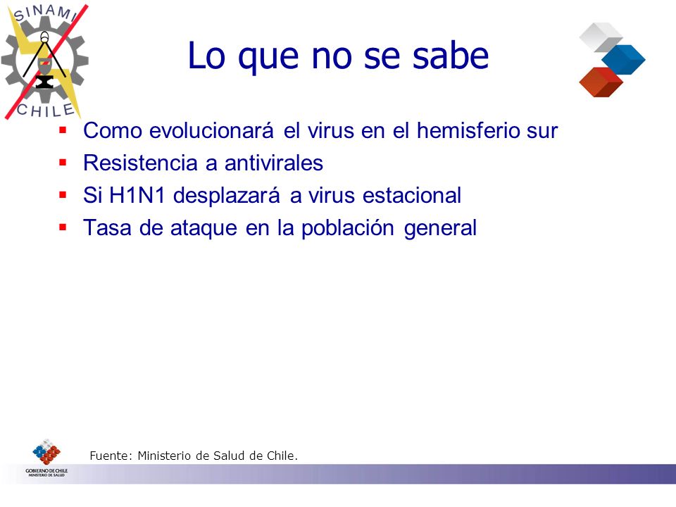 Fuente: Ministerio de Salud de Chile.