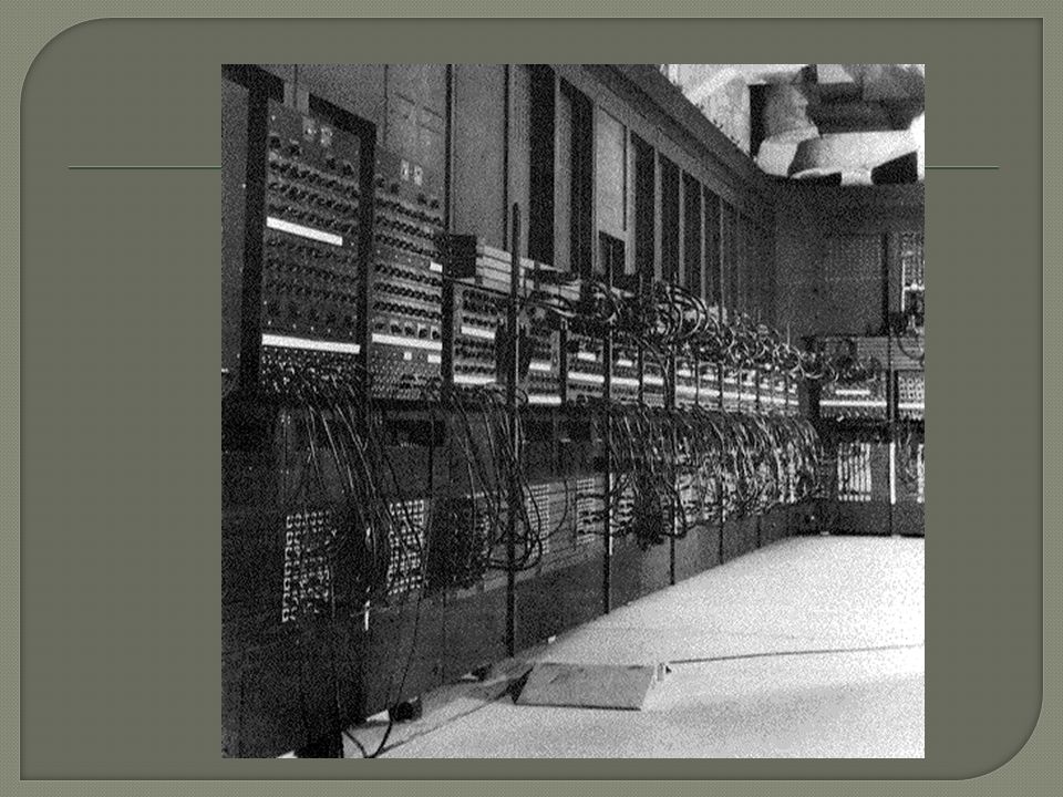 Где и когда была построена первая эвм. Первый компьютер ЭНИАК 1946 Г. ЭВМ ЭНИАК. Первая ЭВМ Eniac. Eniac компьютер 1946 год.