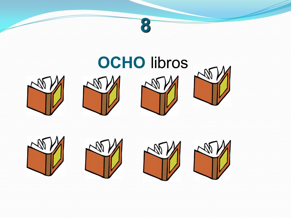 8 OCHO libros
