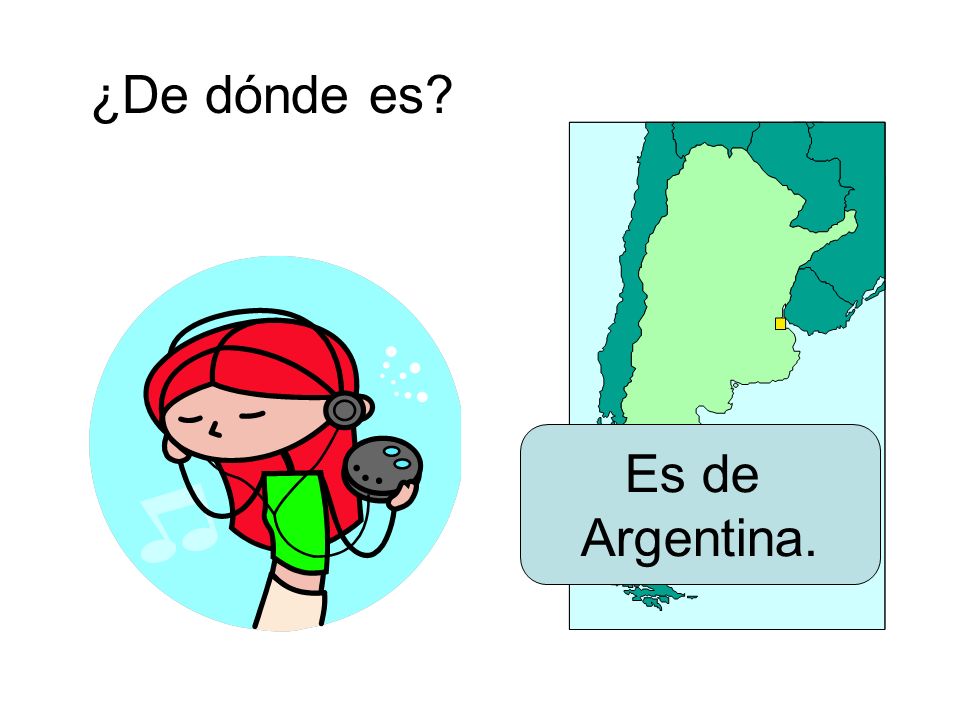 ¿De dónde es Es de Argentina.