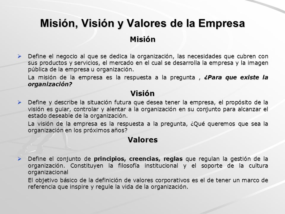 Cual es la mision y vision de la empresa ford #3