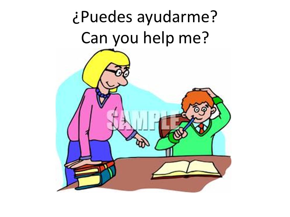 ¿Puedes ayudarme Can you help me
