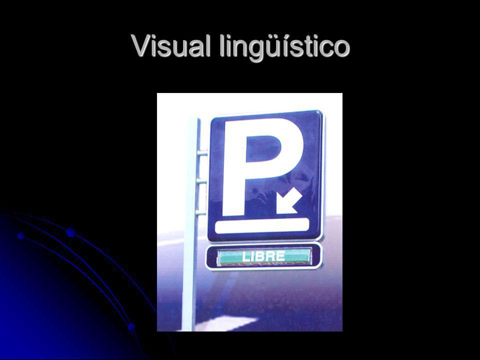 El lenguaje Lenguaje Visual LingüísticoNo lingüístico Auditivo Lingüístico No lingüístico