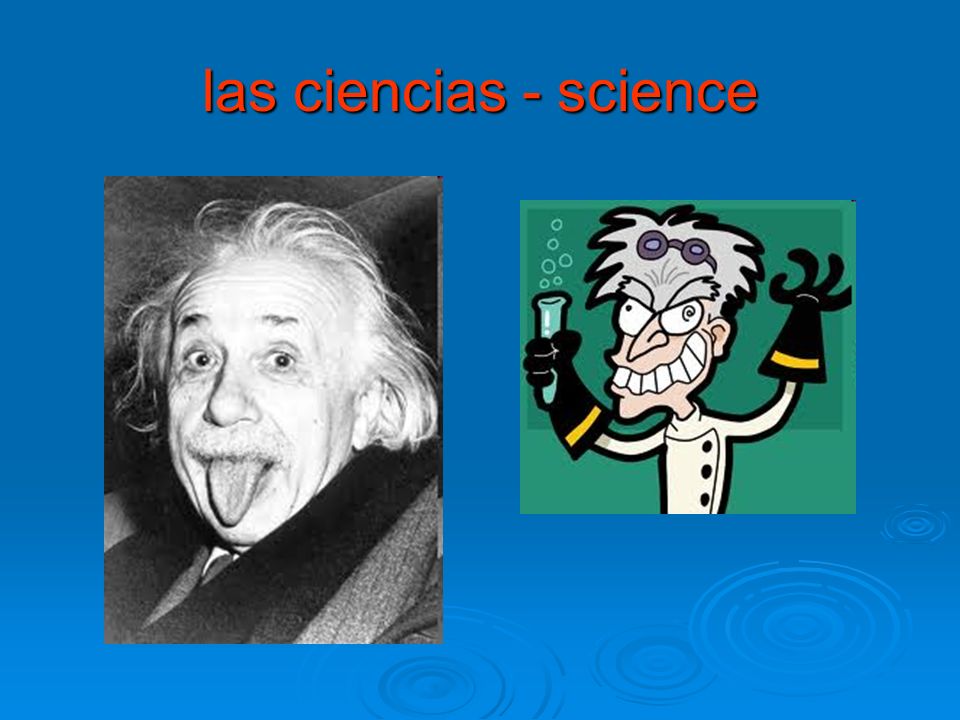 las ciencias - science