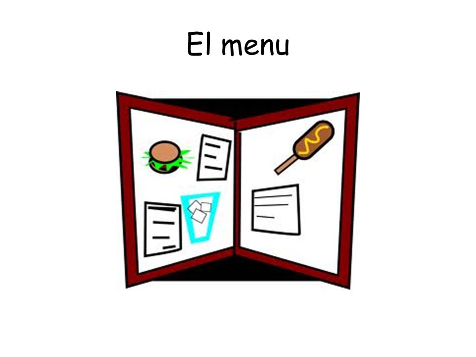 El menu