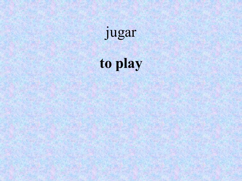 jugar to play