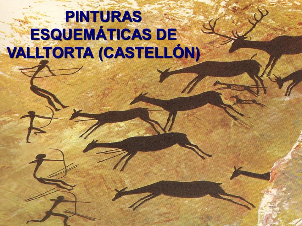 PINTURAS ESQUEMÁTICAS DE VALLTORTA (CASTELLÓN)