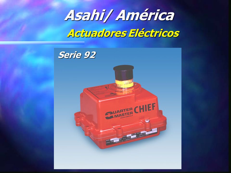 Asahi/América Actuadores Eléctricos