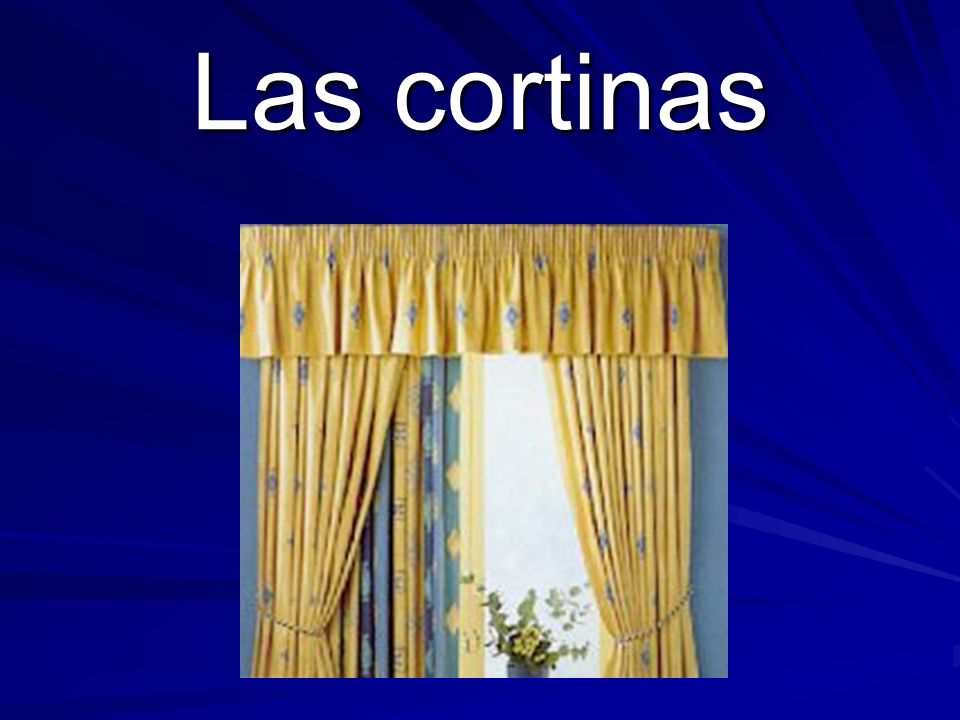 Las cortinas