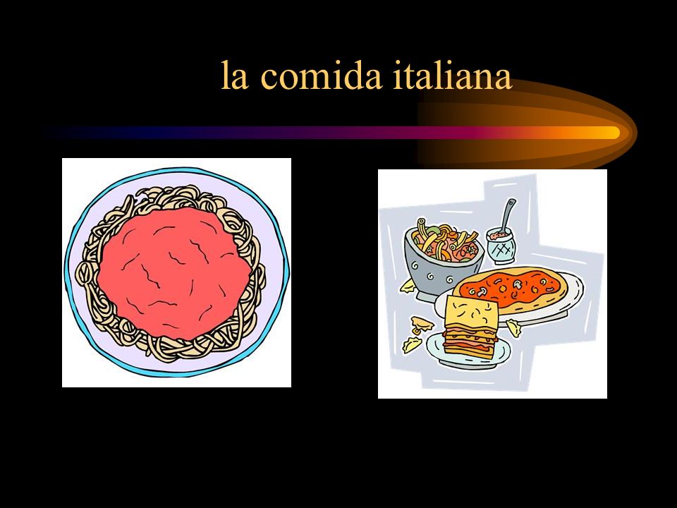 la comida italiana