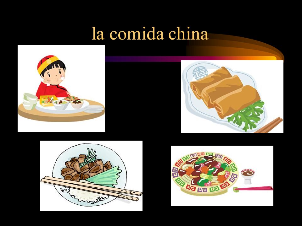 la comida china