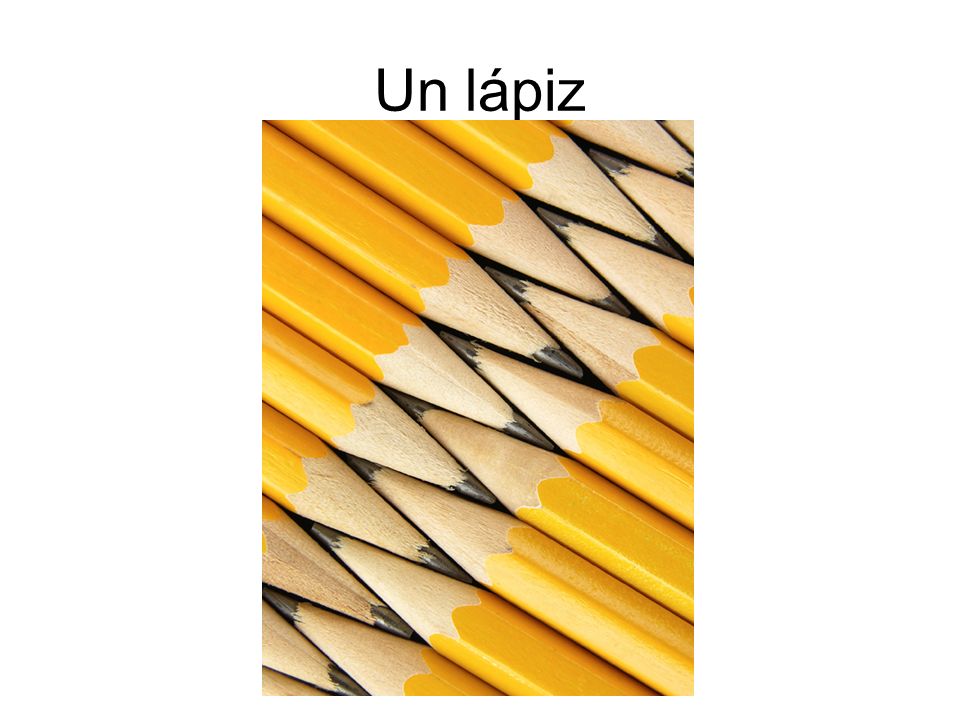Un lápiz