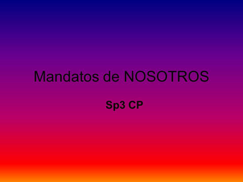Mandatos de NOSOTROS Sp3 CP