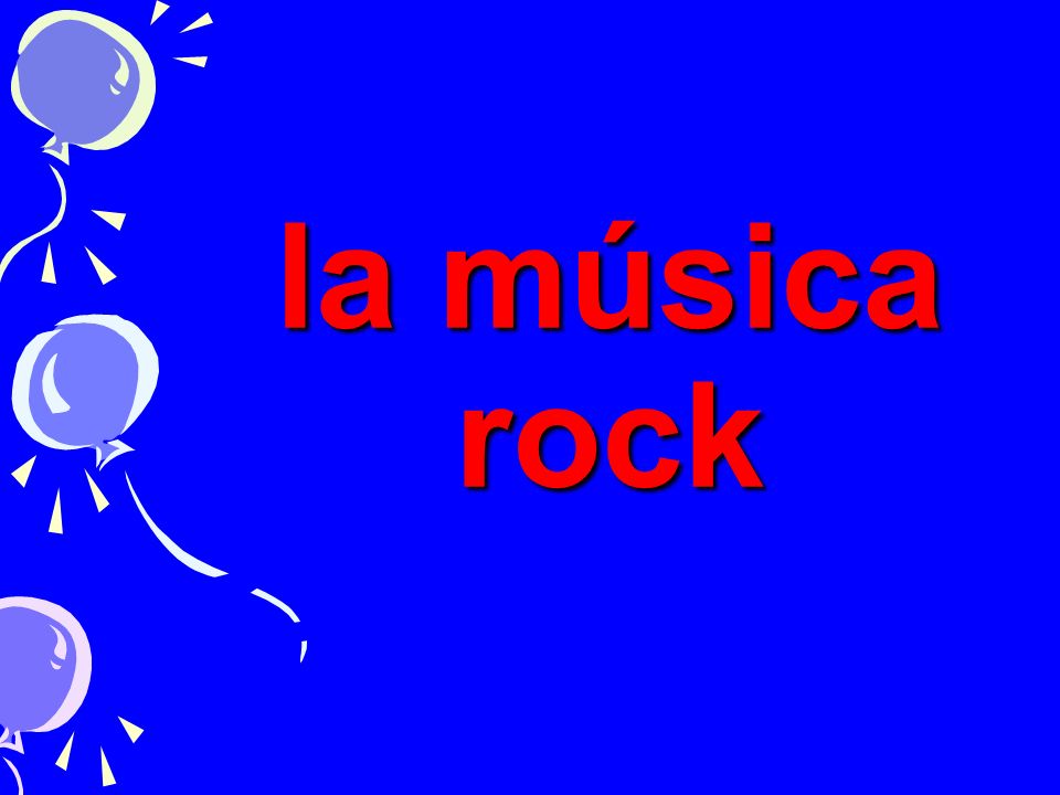 la música rock