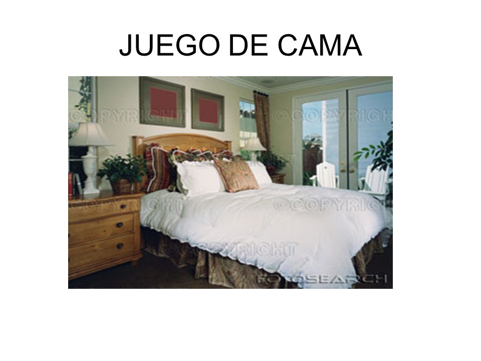 JUEGO DE CAMA