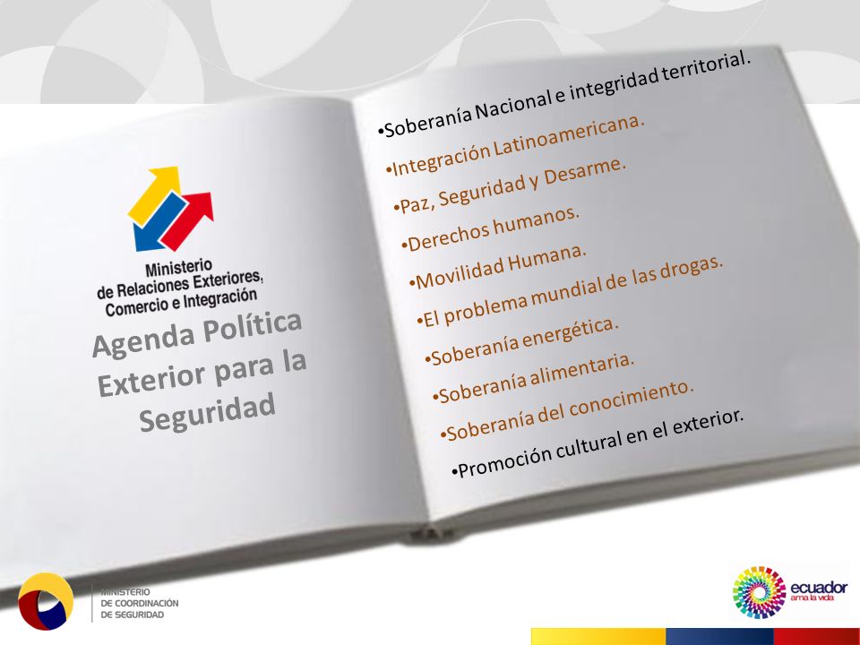Soberanía Nacional e integridad territorial. Integración Latinoamericana.