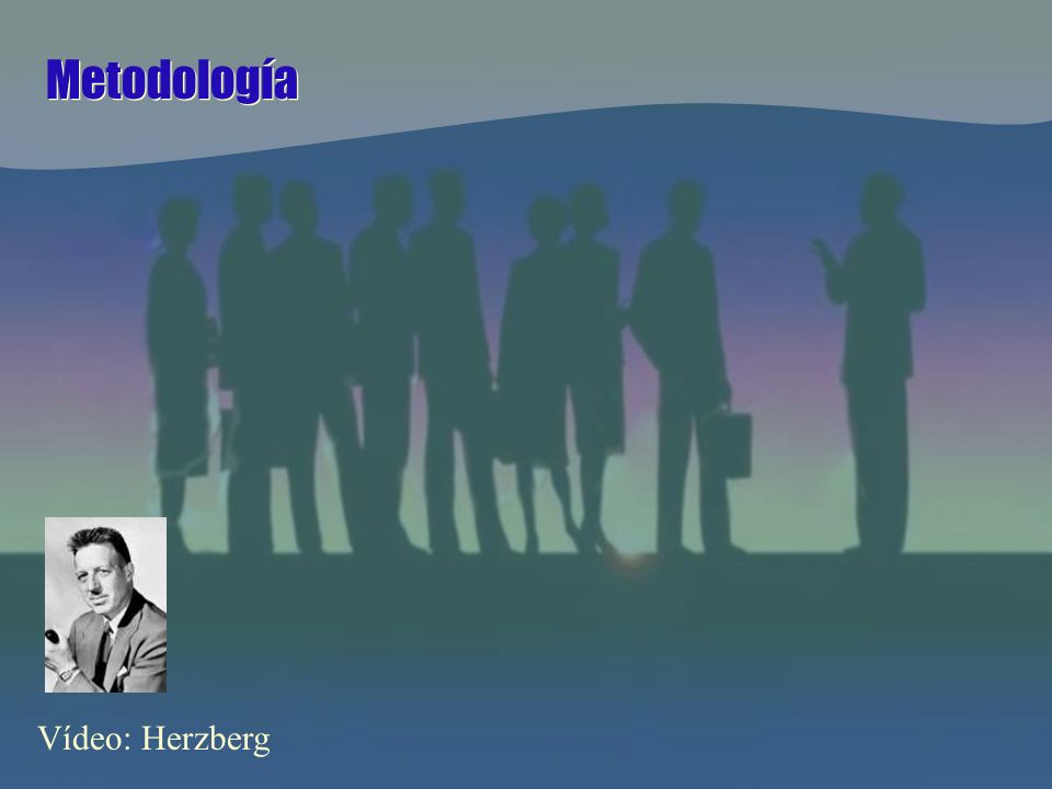 Metodología Vídeo: Herzberg