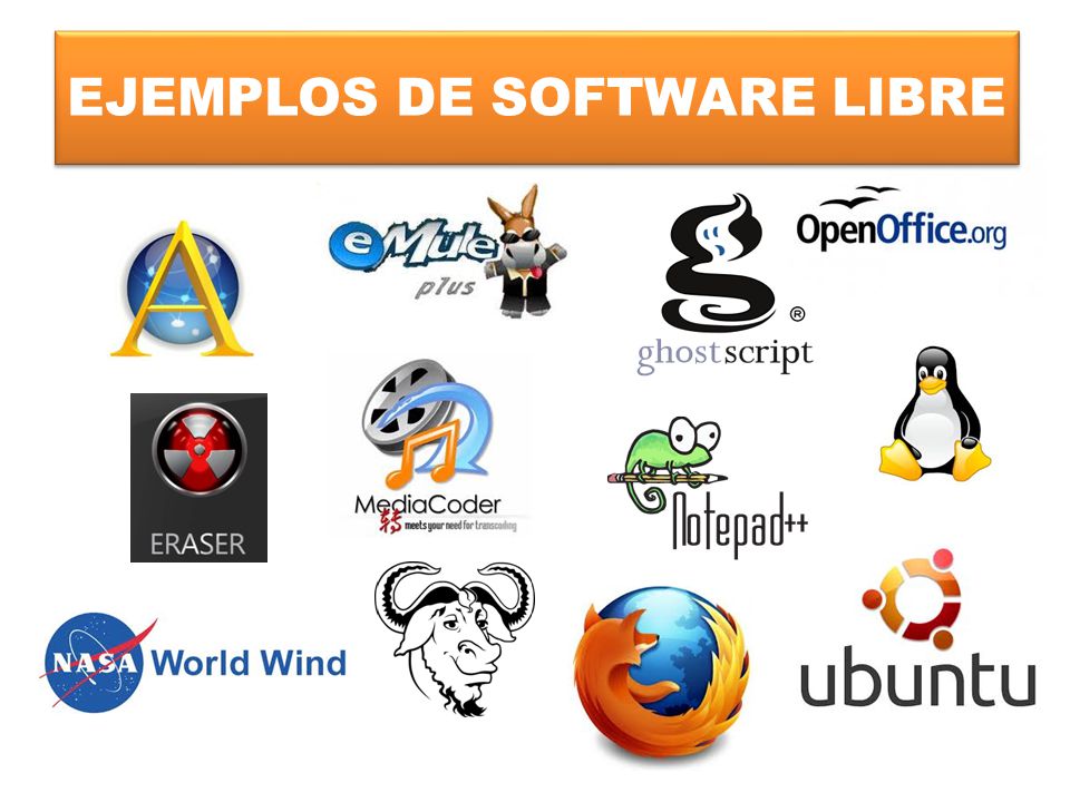 ejemplos de software propietario