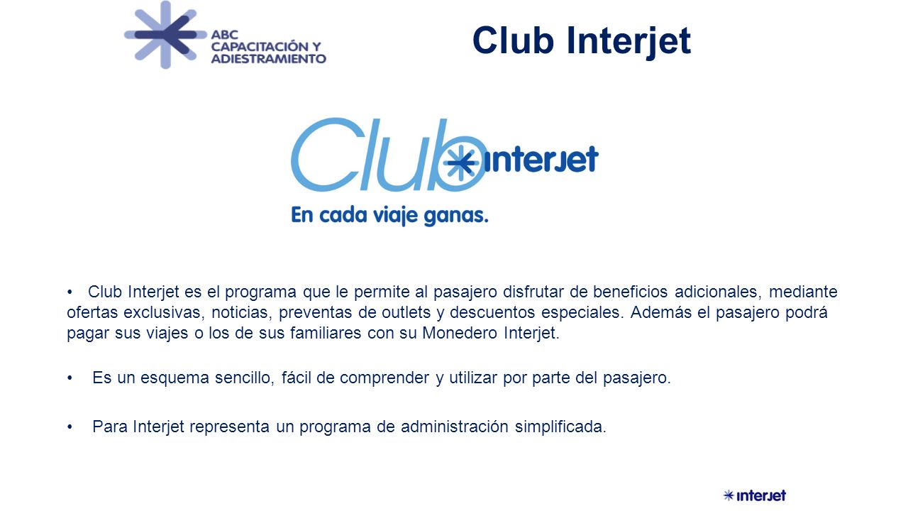 Actualizar 84+ imagen que es club interjet