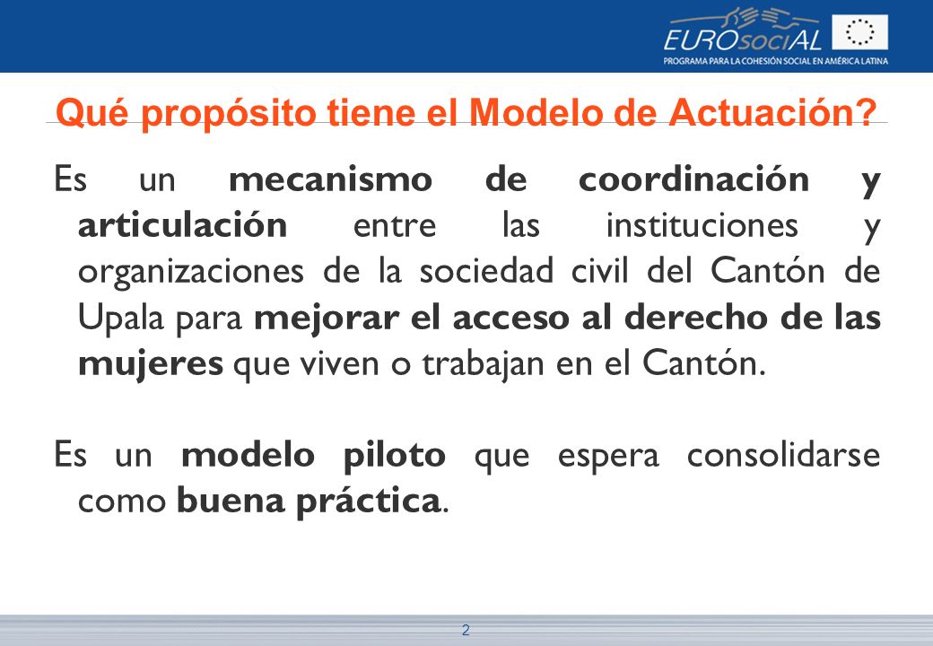 Modelo de Actuación para orientar, asistir y proteger a mujeres migrantes,  transfronterizas y refugiadas víctimas de violencia en Upala. - ppt  descargar