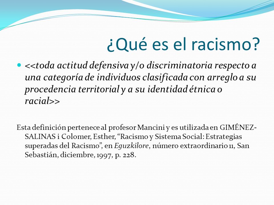 Gabriela Morales Gracia Octubre Que Es El Racismo Esta