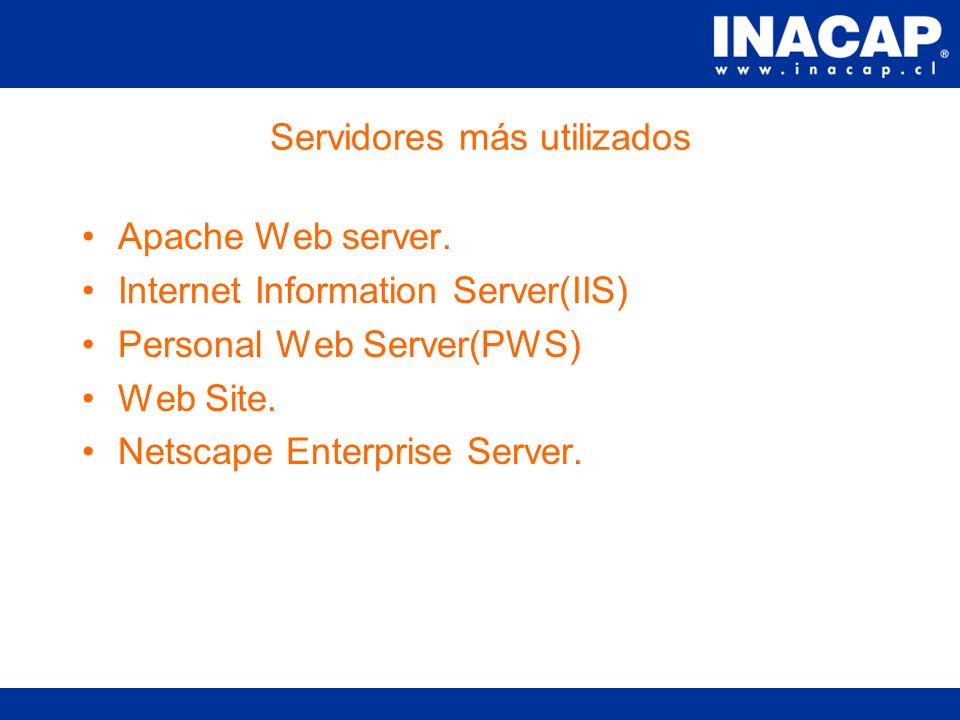 ¿Qué es un servidor Web.