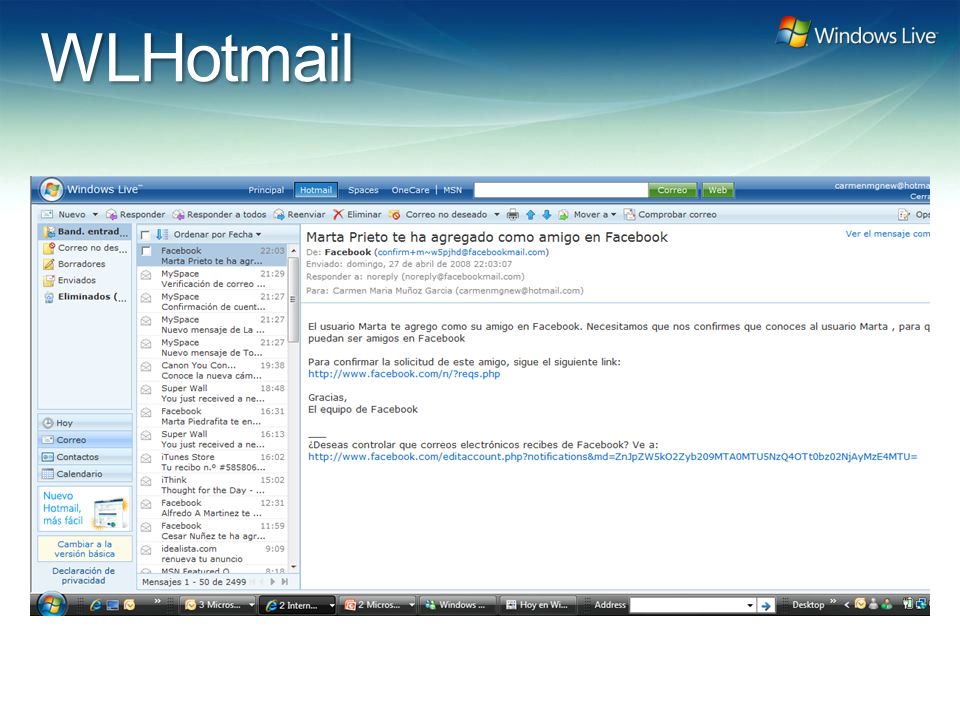Windows Live Hotmail FY 07 Marketing Strategy Update WLHotmail