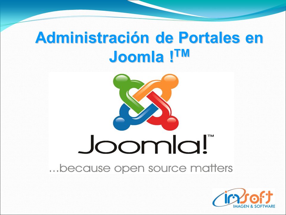 Administración de Portales en Joomla ! TM