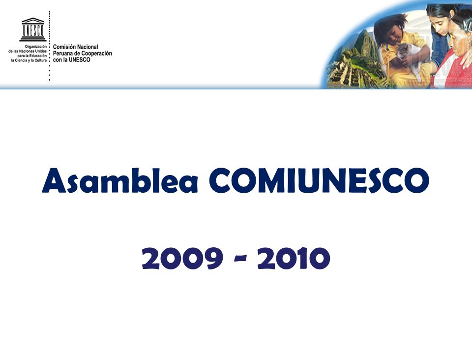 Asamblea COMIUNESCO