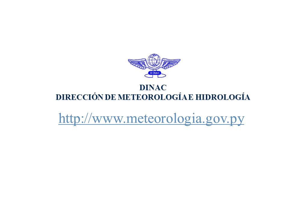 DIRECCIÓN DE METEOROLOGÍA E HIDROLOGÍA
