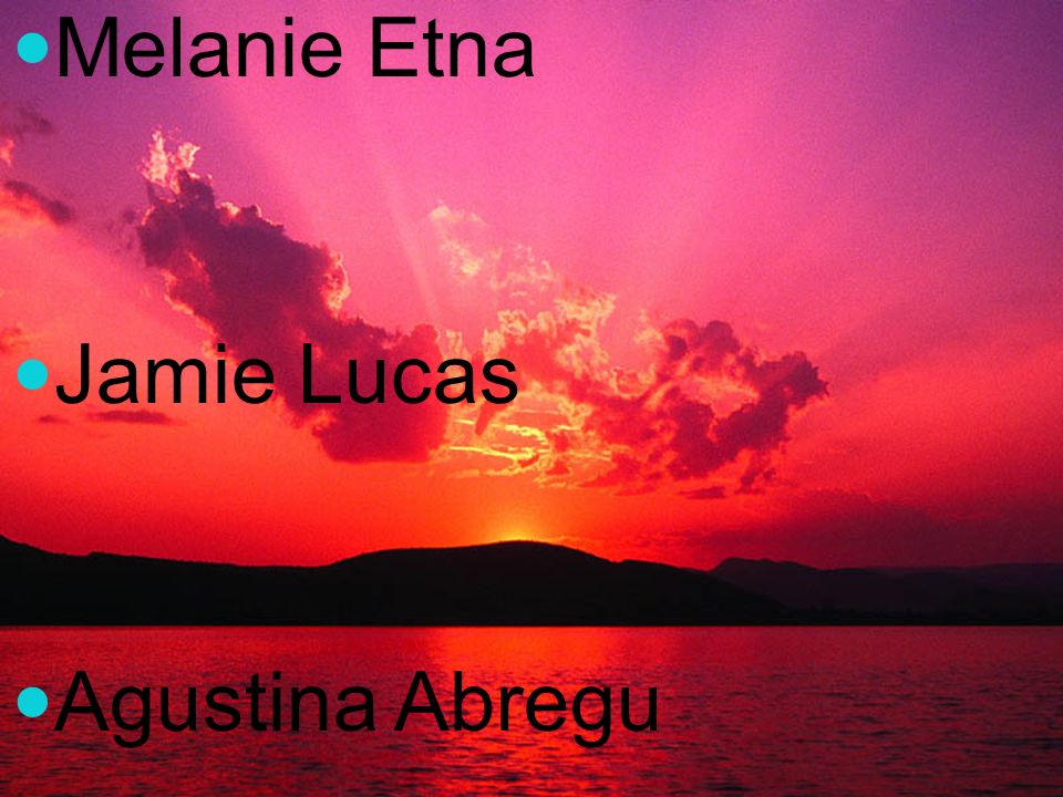 Melanie Etna Jamie Lucas Agustina Abregu