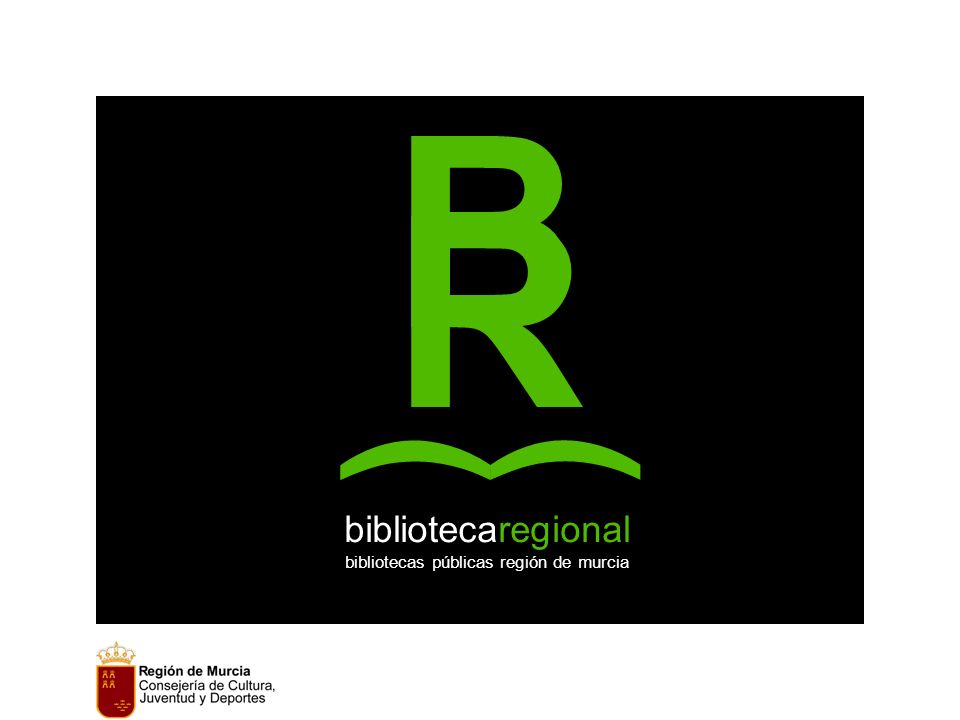 B R ) ) bibliotecaregional bibliotecas públicas región de murcia
