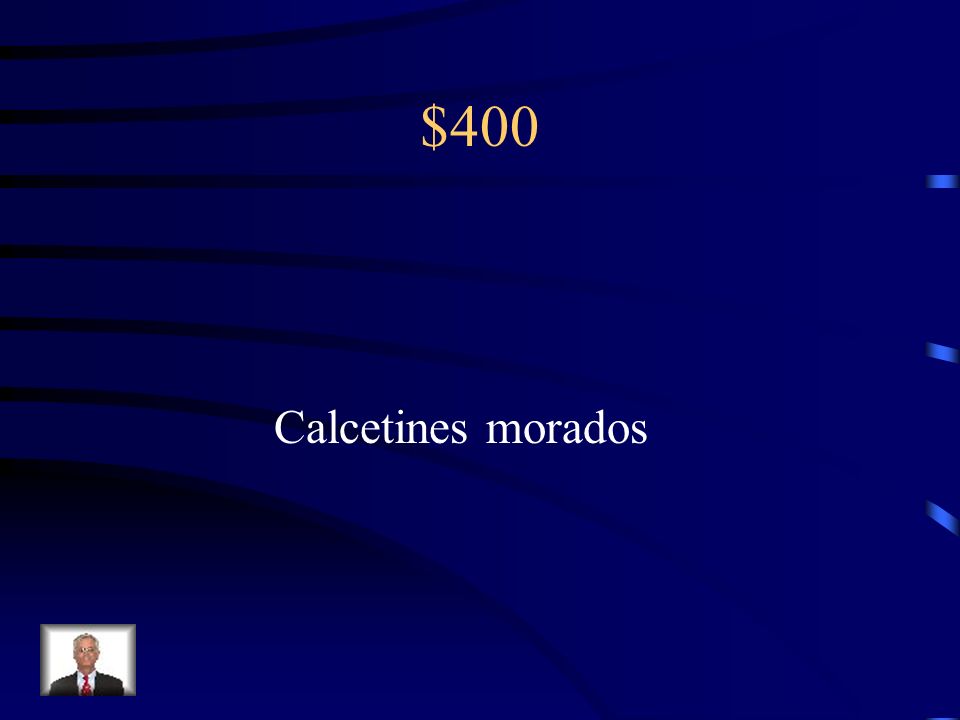 $400 Calcetines/morado (a)