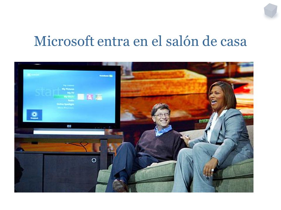 Microsoft entra en el salón de casa