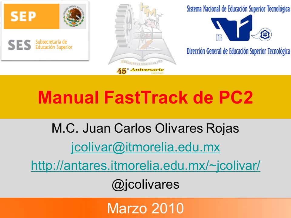 Manual FastTrack de PC2 M.C.