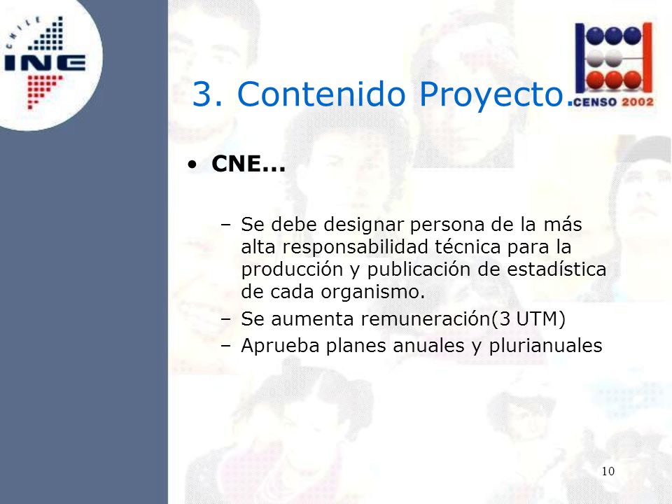 10 3. Contenido Proyecto. CNE...