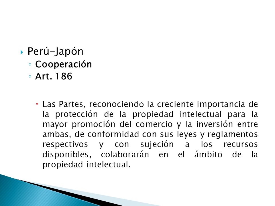 Perú-Japón Cooperación Art.