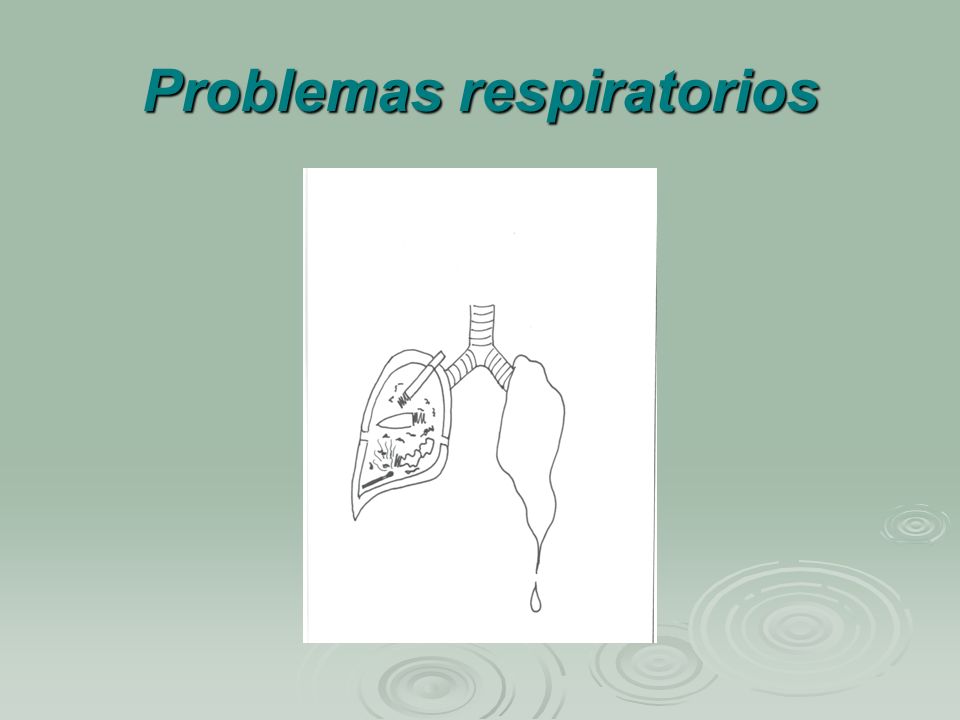 Problemas respiratorios