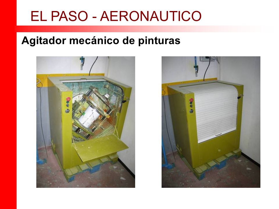 Agitador mecánico de pinturas EL PASO - AERONAUTICO