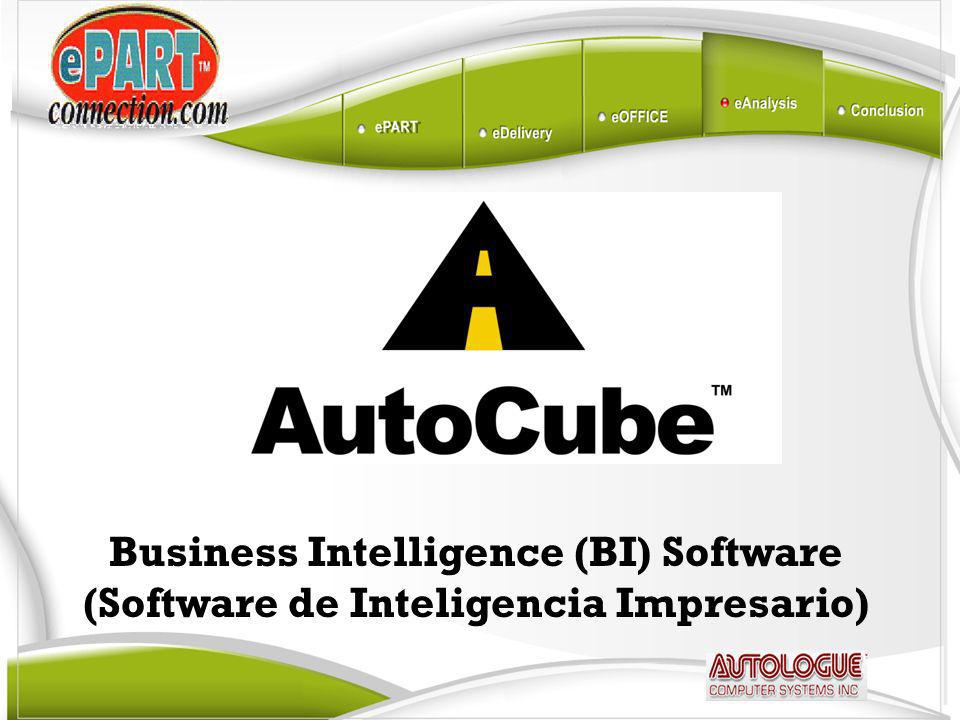 Business Intelligence (BI) Software (Software de Inteligencia Impresario)