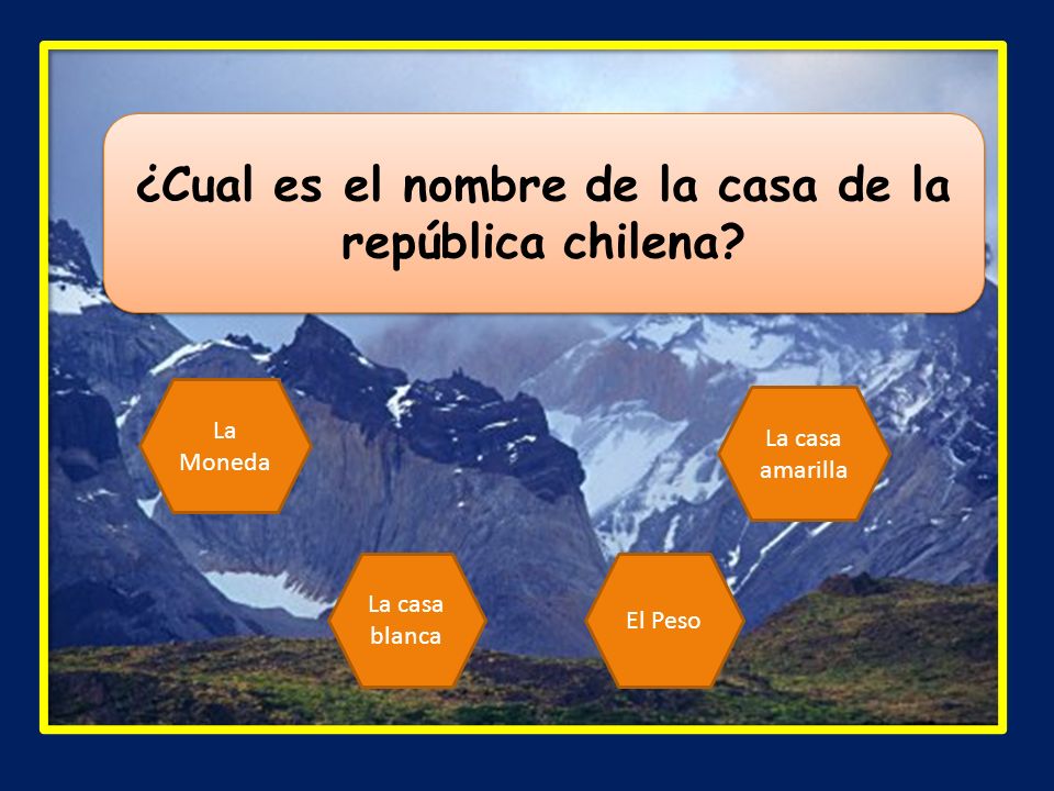 ¿Cual es el nombre de la casa de la república chilena.