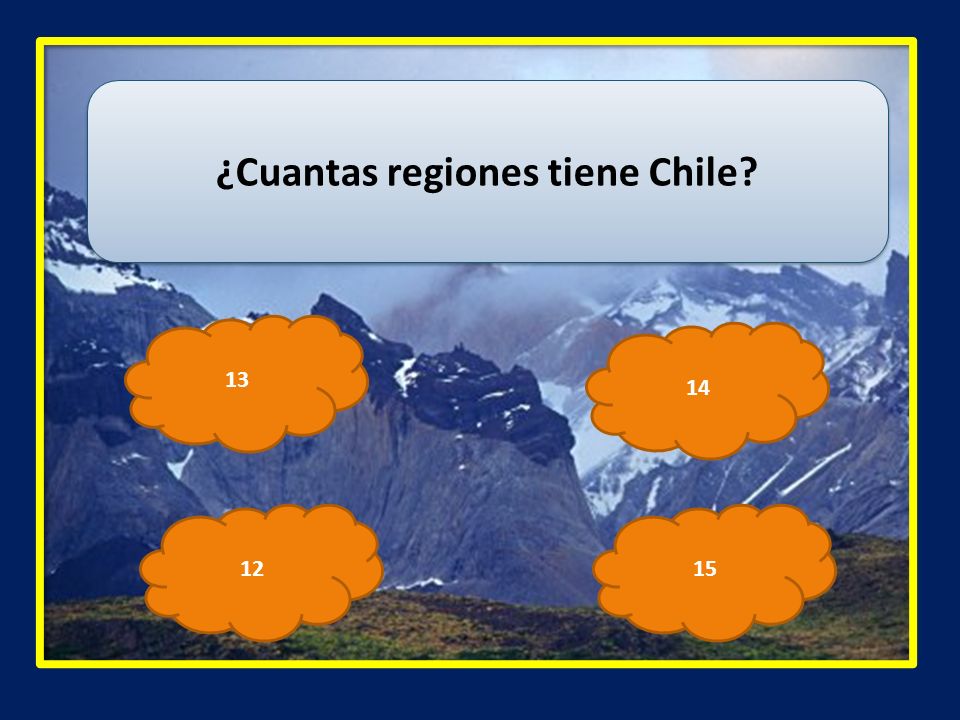 ¿Cuantas regiones tiene Chile