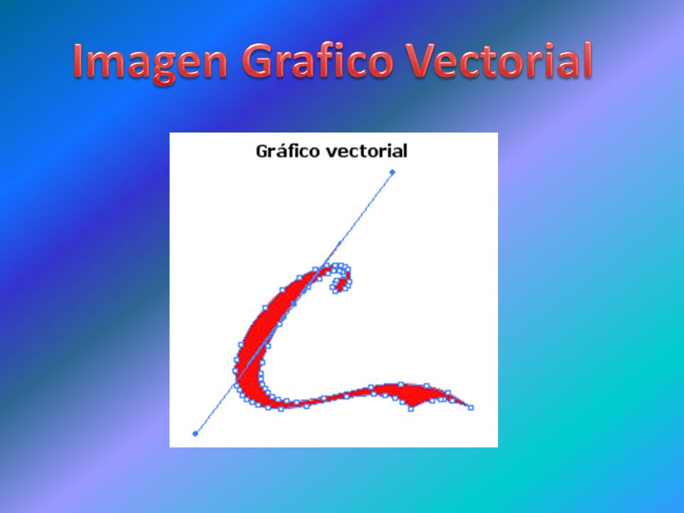 Los gráficos vectoriales, también conocidos como gráficos orientados a objetos, son el segundo gran grupo de imágenes digitales.