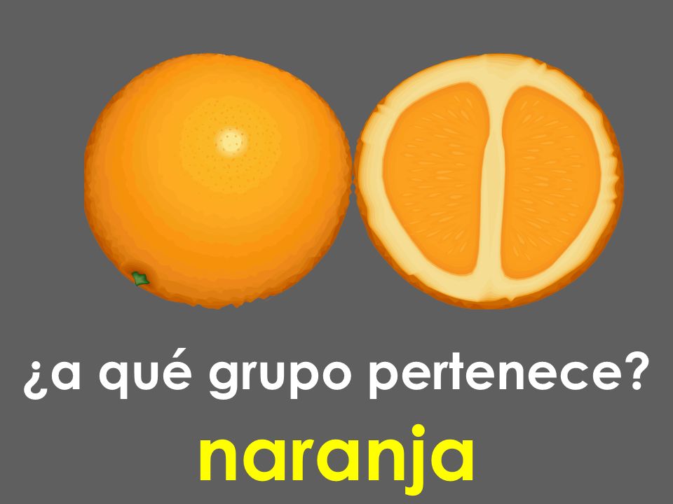 ¿a qué grupo pertenece naranja