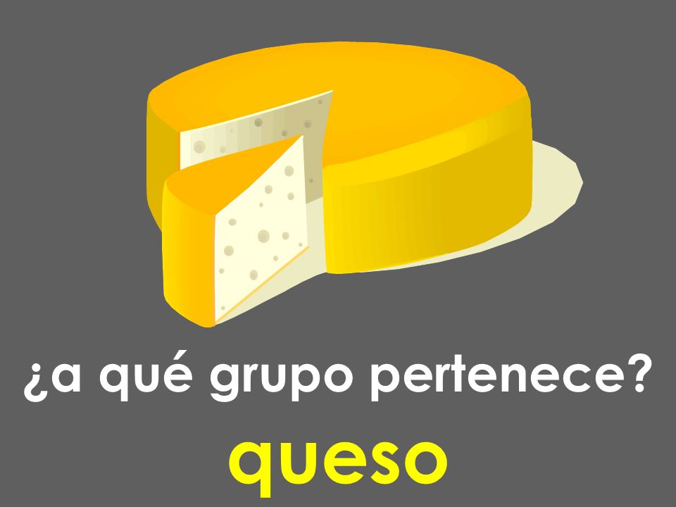 ¿a qué grupo pertenece queso