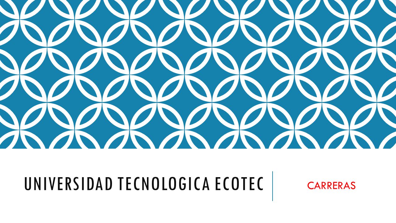 Universidad Tecnologica Ecotec Carreras Ciencias Ecomomicas