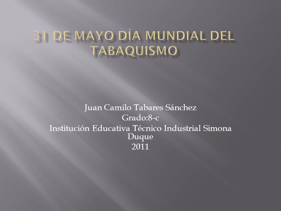 Juan Camilo Tabares Sánchez Grado:8-c Institución Educativa Técnico Industrial Simona Duque 2011