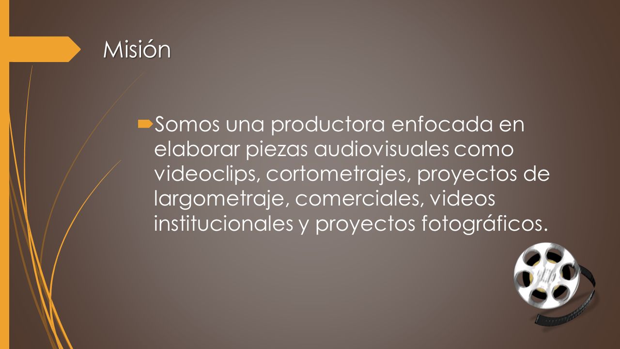 Lupa films lupa films Productora audiovisual. Misión  Somos una productora  enfocada en elaborar piezas audiovisuales como videoclips, cortometrajes, -  ppt descargar